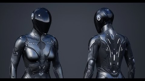 Sci-Fi Female 5 - Unreal Engine/Unity