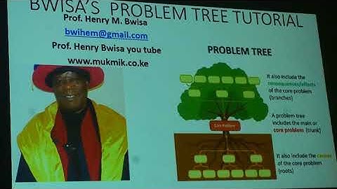 The problem tree