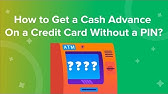 Credit Card Cash Advance Youtube