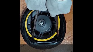 How to install 10x2.5 10x2.125  Solid Tire  Rubber Tire Replacement Electric Scooter