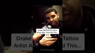 Drake Destroys Tattoo Artist #Shorts Profile