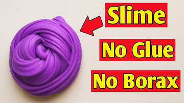 How To Make Slime Without Glue Or Borax l How To Make Slime With Flour and Sugar l DIY No Glue Slime