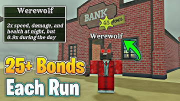 HOW TO SPEEDRUN DEAD RAILS FOR BONDS SOLO(using Werewolf class) ROBLOX