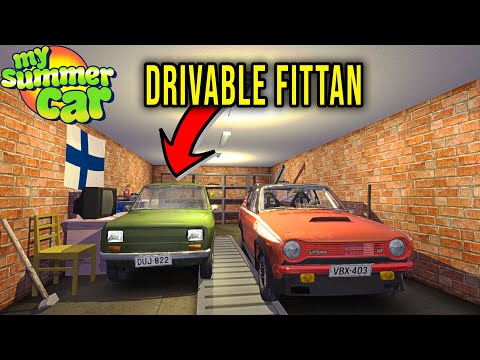 DRIVABLE FITTAN - GREEN CAR - My Summer Car #278 (Mod) | Radex