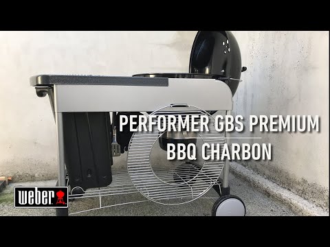 Barbecue à charbon Performer GBS Ø57 cm noir - Weber.