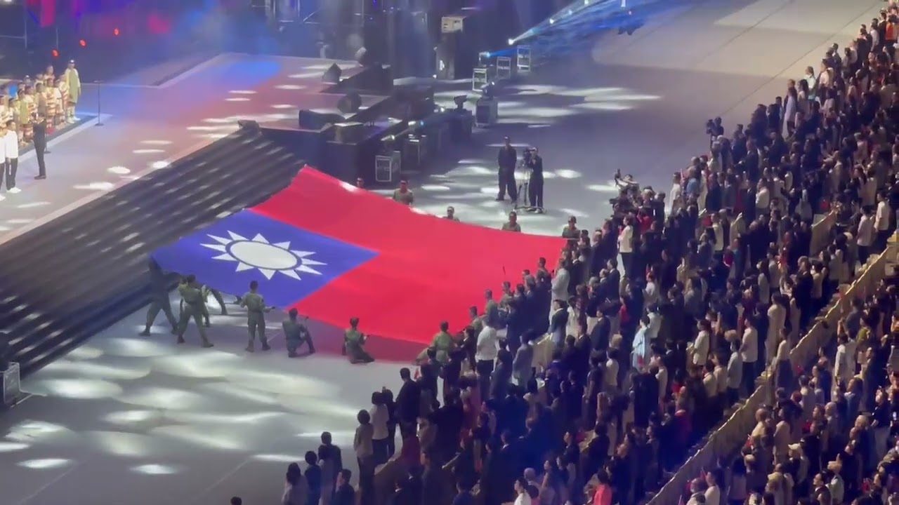 太感動了～113年國慶晚會全場高唱國歌&國旗歌 🇹🇼🇹🇼🇹🇼