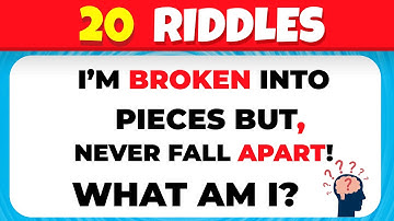 20 Hardest Riddles That Break Your Brain 🤯 – Only 1% Can Solve!