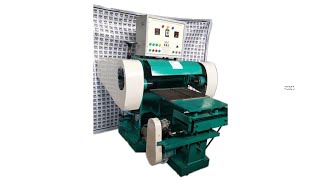 Lock cavar white metal polishing machine