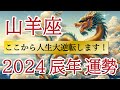 【激好転】遂に勝利する１年が訪れる❗️これまでの苦労が力になります👏山羊座♑️2024年リーディング🐉仕事運,人間関係運,恋愛運,金運,家庭運,事業運,全体運［タロット/オラクル/ルノルマン/風水］