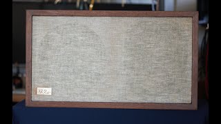 Acoustic Research 2Ax Loudspeakers- Vintage Audio Review Episode
