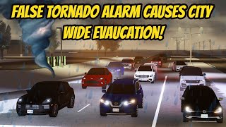 Greenville, Wisc Roblox l FALSE Tornado Alarm City Wide Evacuation Roleplay
