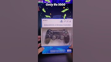 Review Of Fake Ps 4 Remote #shortvideo #youtubeshorts #shortsfeed #viral #techgg #gameing #ps4 #sony