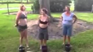 ALS ice bucket challenge.