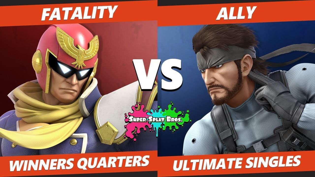 Smash Ultimate Tournament - ESE | Fatality (Falcon) Vs. Ally (Snake) Splat Bros. SSBU WQ