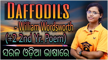 DAFFODILS (+2 2nd YR. POEM) IN ODIA BY SANGITA MADAM