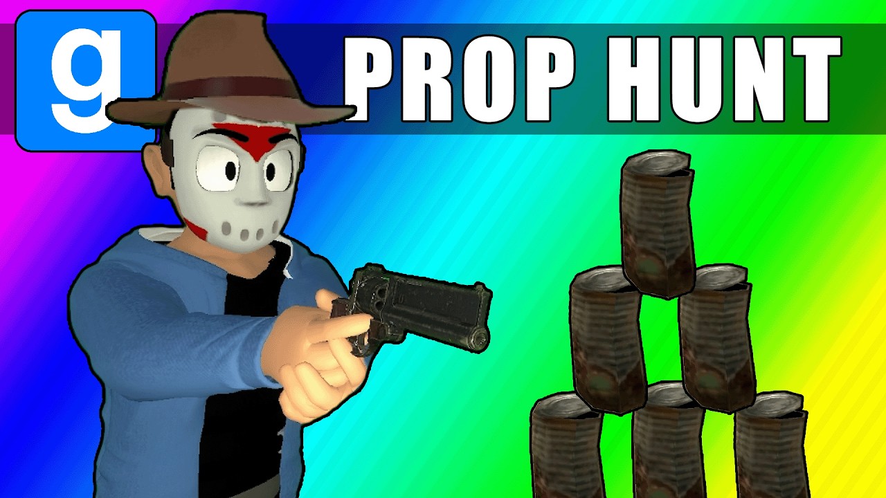 Gmod Prop Hunt - Delirious's Western Showdown (Garry's Mod Funny Moments)