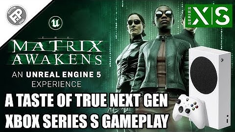 Matrix Awakens (Unreal Engine 5) - Xbox Series S Gameplay