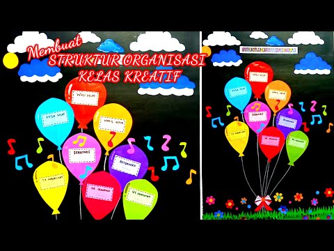 cara membuat struktur dokumen profesional : cara-mudah-membuat-struktur-organisasi-kelas-kreatif-/-hiasan-dinding-kelas-kreatif