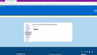 BSN Pre Licensure Fall 2021 Application Instructions Video Tutorial