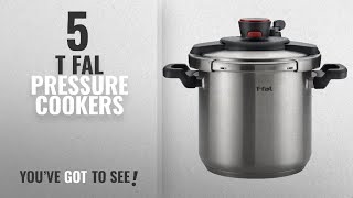 Best T Fal Pressure Cookers [2018]: T-fal P45009 Clipso Stainless Steel Dishwasher Safe PTFE PFOA