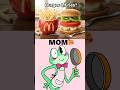 The Best Healthy Fast Food Recipe Idea Ever!! Ribbit mom:🥰 vs JAX:💀#recipe #mom #ideas #animation