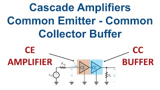 [26c] Multistage Amplifiers - Cascaded common emitter and common collector amplifier - DC analysis