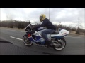 Kawasaki ZX6R 636 vs Suzuki GSXR 750 SRAD