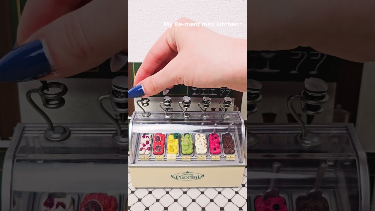 Mini Ice Cream Perfectfit Miniature Asmr