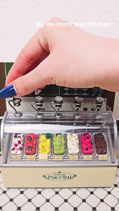 Mini ice cream 🌟 #perfectfit  #miniature #asmr