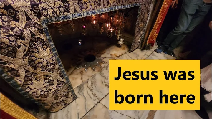 Visiting at the Holy Week, the place where Jesus was born - the Church of the Nativity, Bethlehem