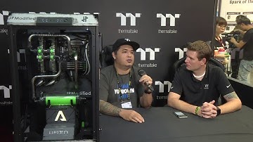 Computex 2017 Thermaltake Modder Interview with Jesse Palacio