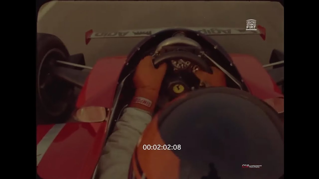 Gilles Villeneuve Onboard RARE - 1981 Ferrari 126CK