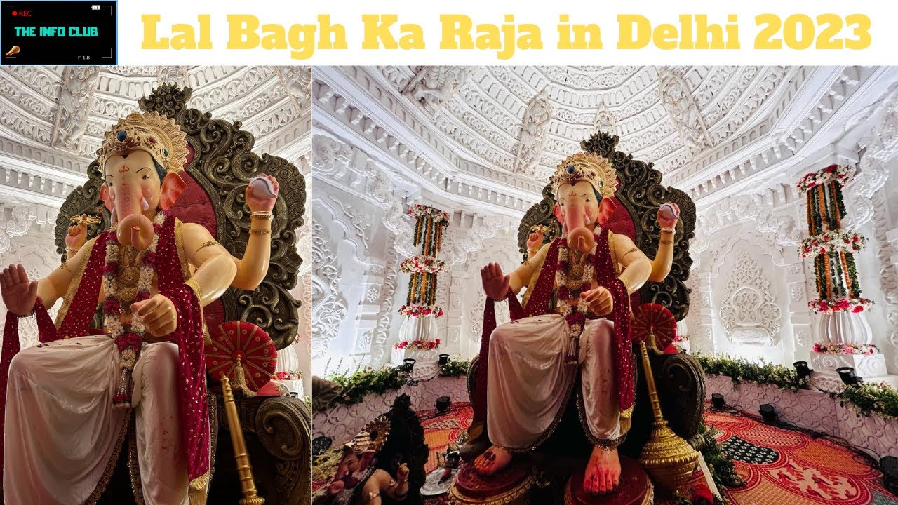 Lal Bagh Ka Raja in Delhi 2023 | The Info club - YouTube