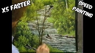 Bob Ross - Speed Painting | S1 E5 | Quiet Stream