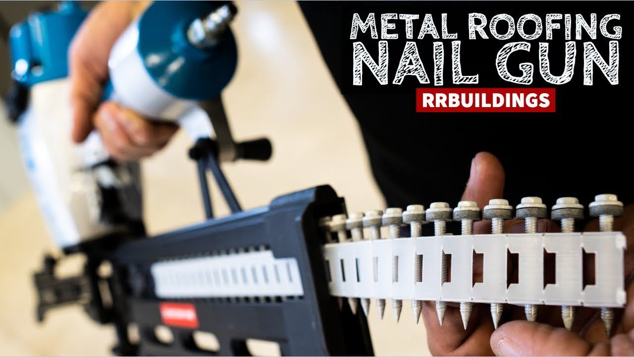 Metal Roofing Nail Gun YouTube Metal Roofing Nail Gun YouTube