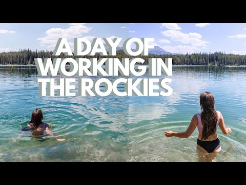 A Day In My Life of Working in Lake Louise, Canada