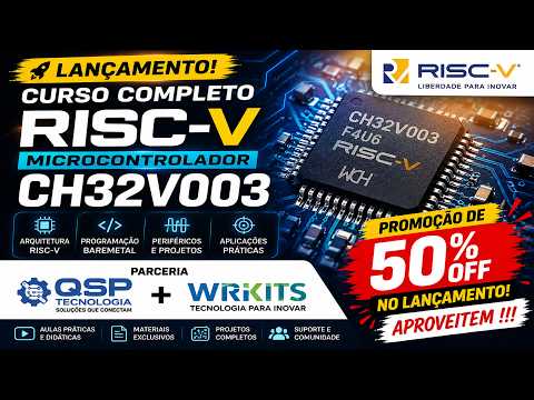 New RISC-V CH32V Microcontroller Course Launch