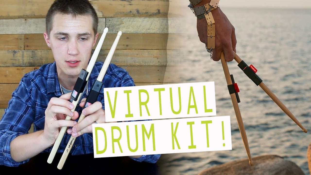 AN INVISIBLE DRUM KIT?!  Freedrum Review 