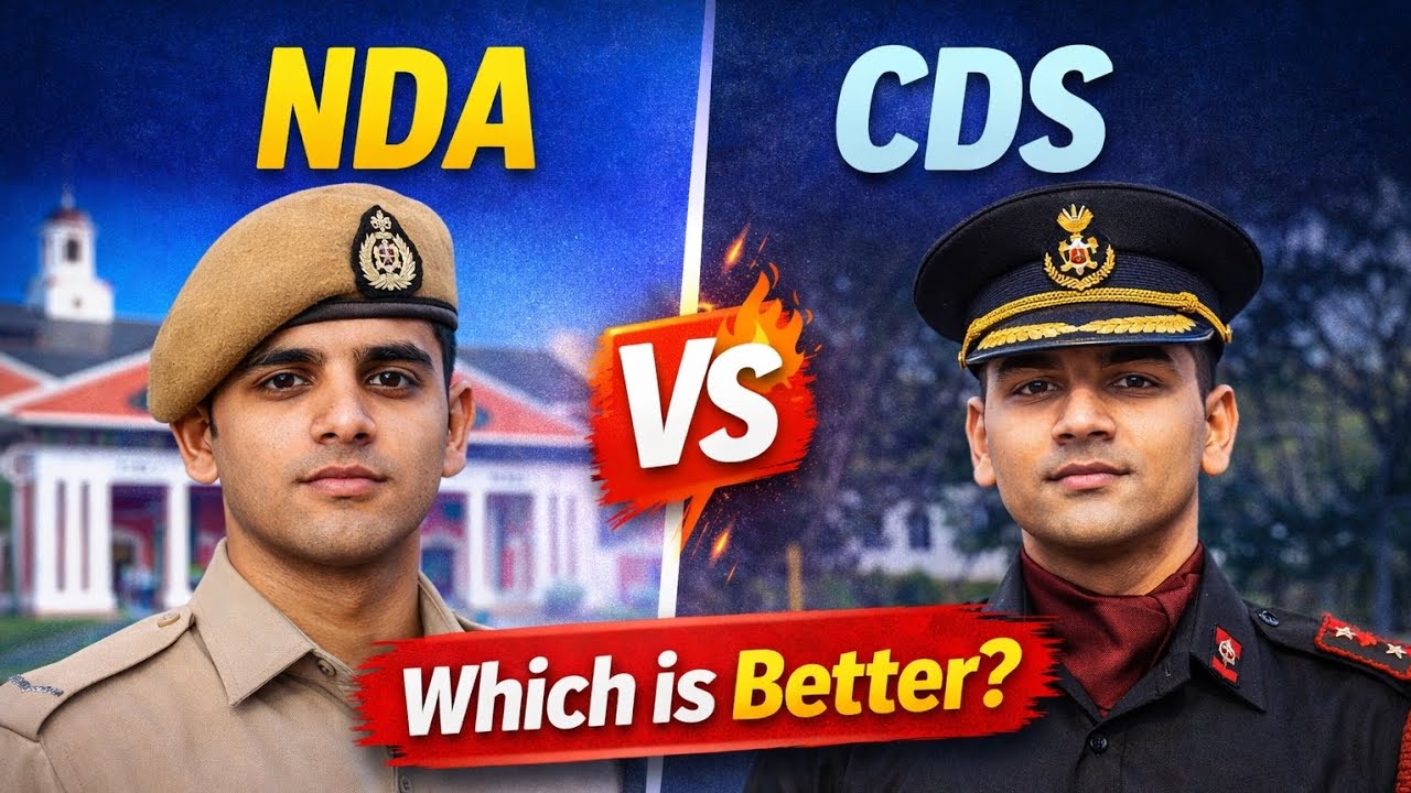 NDA vs CDS | Which Defence Exam is Better After 12th & Graduation? | Uniform Saarthi