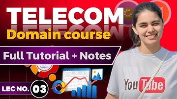 Telecom Domain Project Tutorial | Telecom Domain Course | Telecom Tutorial | telecom skills