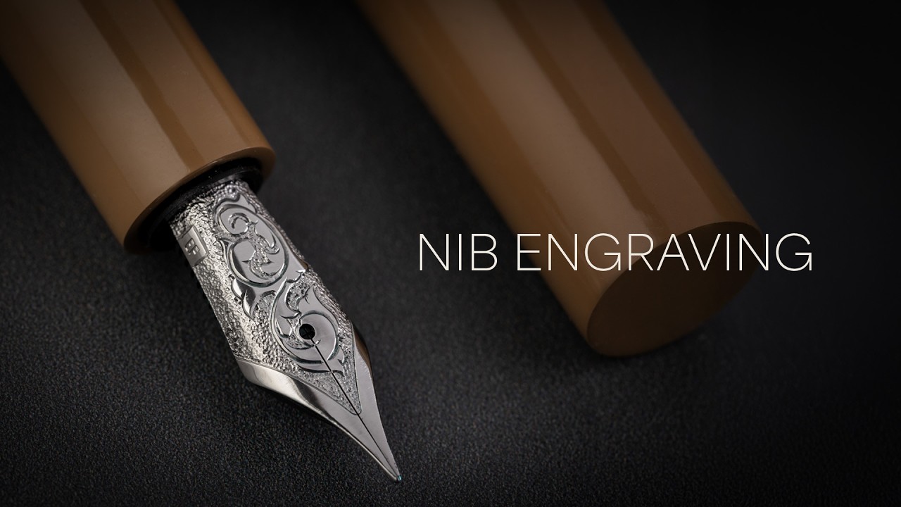 Nib engraving - process | Proces grawerowania stalówki JOWO #6
