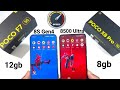 POCO X8 Pro vs POCO F7 10Apps Ram Management After Update 🤔🔥🚀🚀 #pocof7