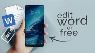 How to Edit Word Document in Android Phone for Free (tutorial)