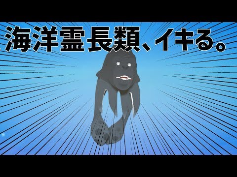 クソゴリラ、海の仲間をご紹介.007