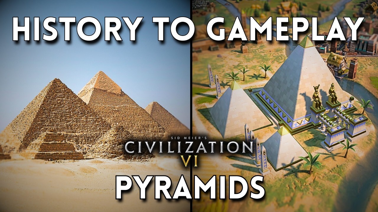 Civilization VI's Pyramids - Historically Explained - YouTube