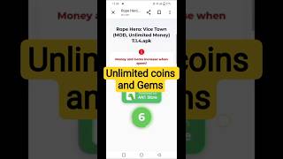 rope hero vice town unlimited coin and gemll#game knowledgell#@smartgaming-ksf