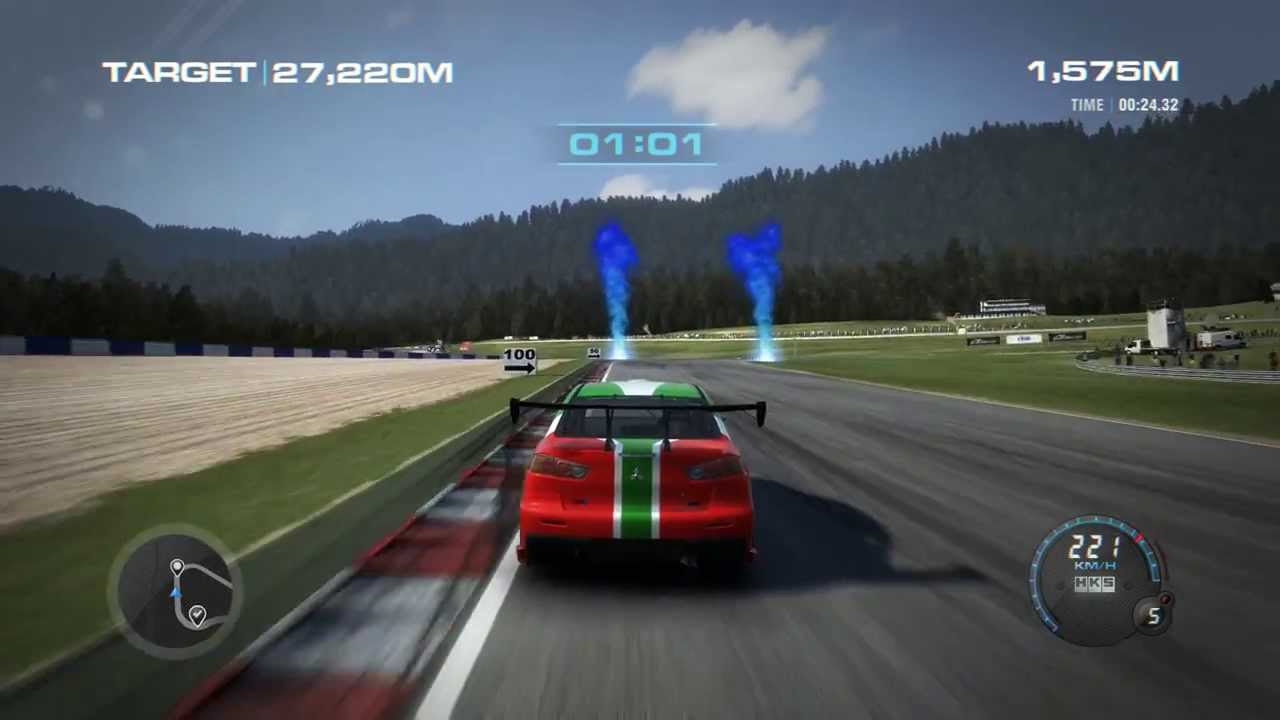 Grid 2 T3 Red Bull Ring Gp Circuit Reversed Checkpoint 27 273m Mitsubishi Team Orange Evo X Youtube