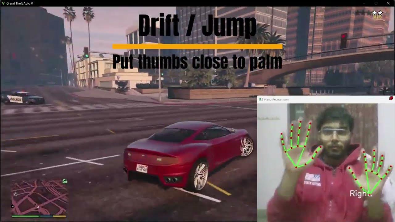 Hand Gesture Steering Control using OpenCV and MediaPipe | Computer ...