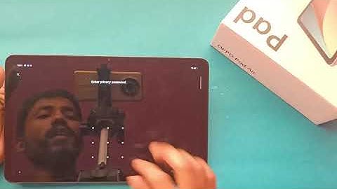 Oppo Pad Air app lock kaise lagaye, how to set app lock in oppo pad air, use app lock settings
