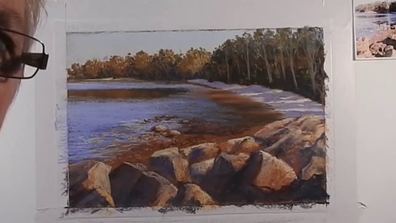 Pastel painting course Light and Shadow speed painting YouTube
